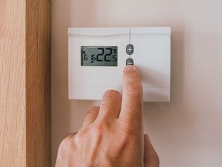 Nur ein paar Grad sparen schon viel Energie! Thermostat wird runtergestellt